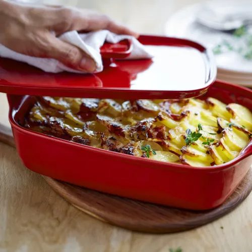 Emile Henry Крышка большая к форме 349652, цвет гранат