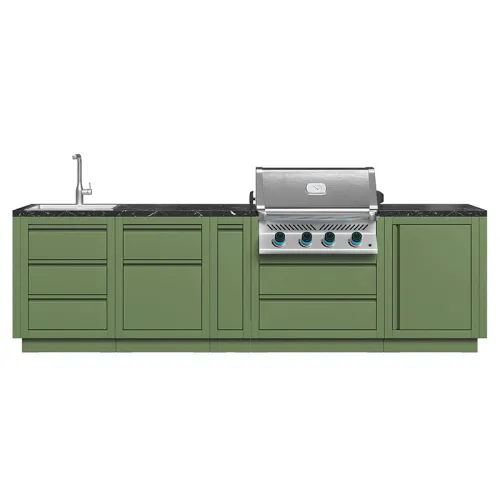 Napoleon Oasis™-500/BIG-32 Летняя модульная кухня (зеленая)