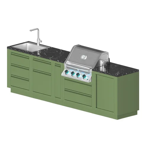 Napoleon Oasis™-500/BIG-32 Летняя модульная кухня (зеленая)