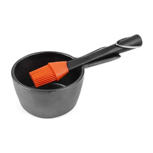 Steven Raichlen Чугунный сотейник с кисточкой