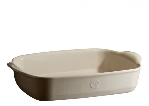 Emile Henry Прямоугольная форма для запекания, 36х23 см цвет: крем