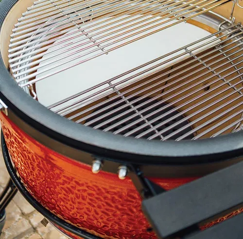 Kamado Joe Big Joe III Red Керамический гриль размер XL стационарный