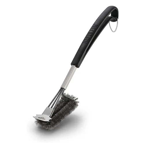Napoleon Щетка трехрядная для чистки решеток гриля с ворсом из нерж. стали