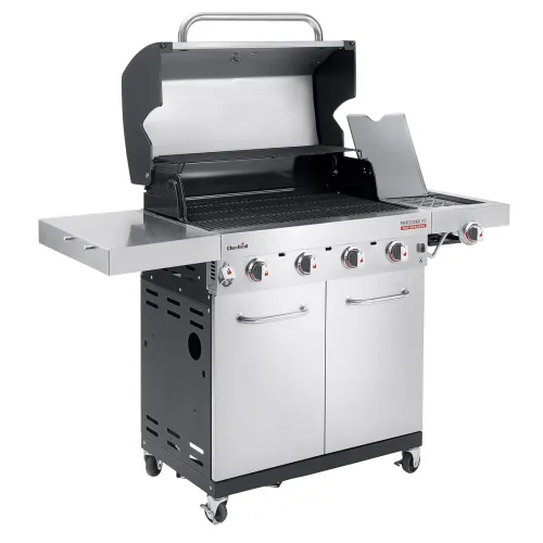 Char-Broil Professional PRO 4S 4-х горелочный, газовый гриль нержавеющая сталь