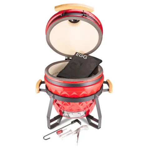 Diamond Egg Керамический гриль, размер S, красный