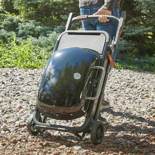 Weber Traveler гриль газовый NEW 2026, черный
