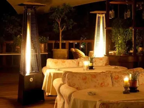 Italkero Falo Black Газовый уличный обогреватель, ручное управление