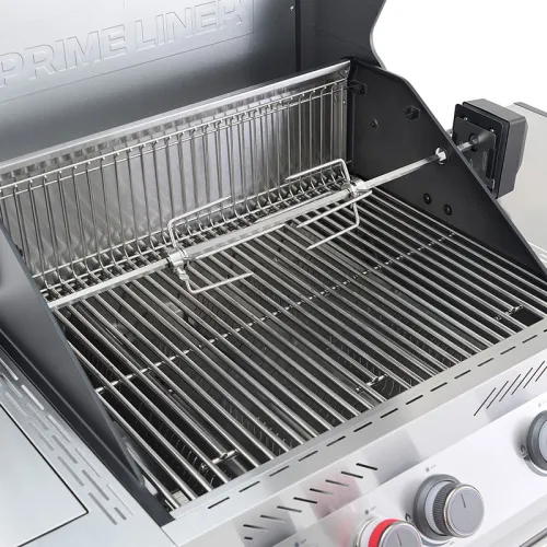 PRIMELINER S class 3B комплектация DELUXE, газовый гриль нержавеющая сталь