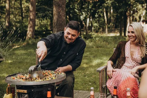 Monolith ICON Керамический гриль черный, 33 см