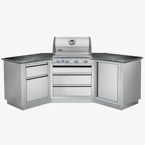 Угловая уличная гриль-кухня KuhniGrill Ontario BIG-32