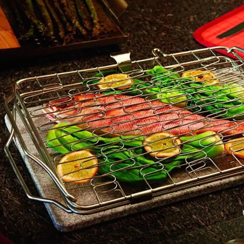 Napoleon Складная сетка для обжарки рыбы и овощей, 33х25 см