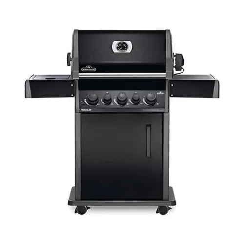 Napoleon Rogue 425 RSB газовый гриль, черный (с конфоркой и вертелом) NEW 2025