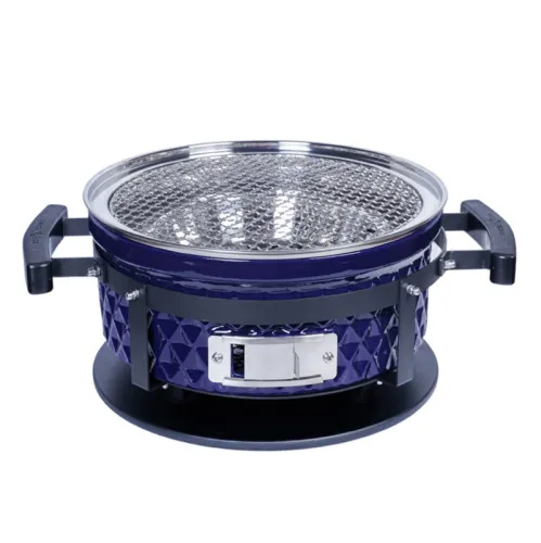 Diamond Egg Керамический гриль, настольный, синий