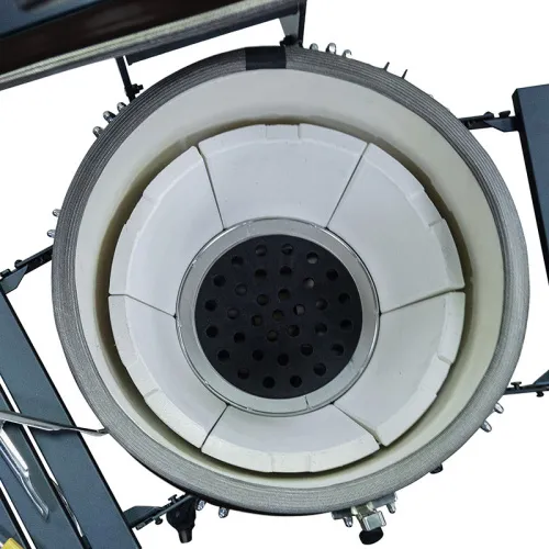 DinoEgg Classic Керамический гриль 46 см, красный