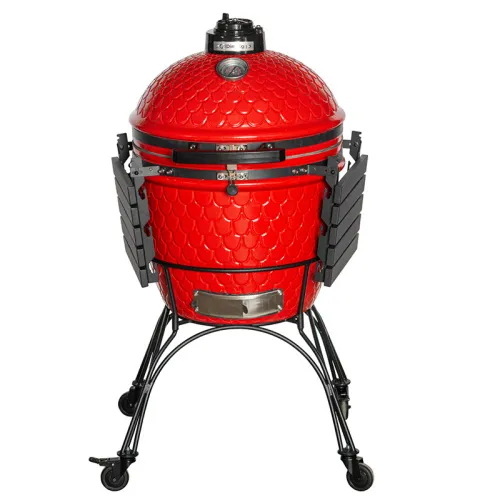 DinoEgg Classic Керамический гриль 46 см, красный