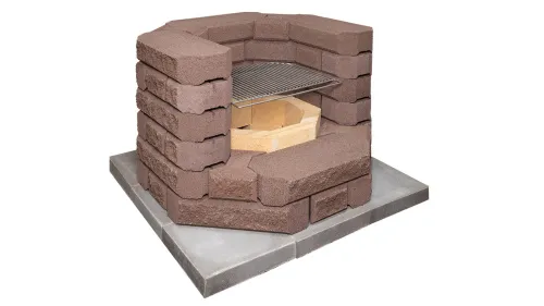 Grillit Костровой очаг с решеткой, коричневый