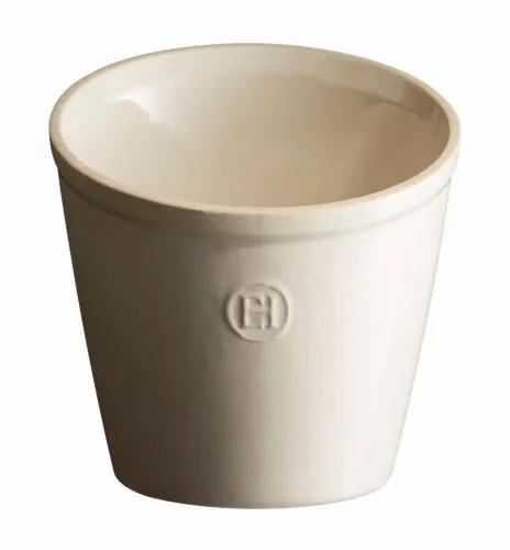 Emile Henry Стакан для аксессуаров, цвет: крем
