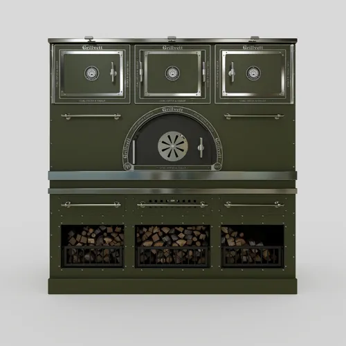 Grillvett Гриль угольный печь Bake and Smoke Maxi