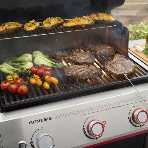 Weber Genesis EPX-335W Smart газовый гриль, черный