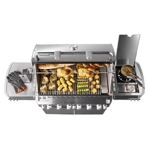 Weber Summit S670 Premium GBS газовый гриль