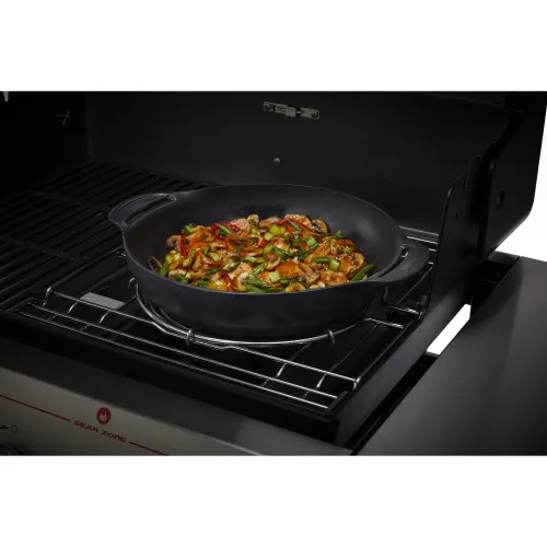 Weber Чугунный вок Crafted со вставкой для приготовления на пару