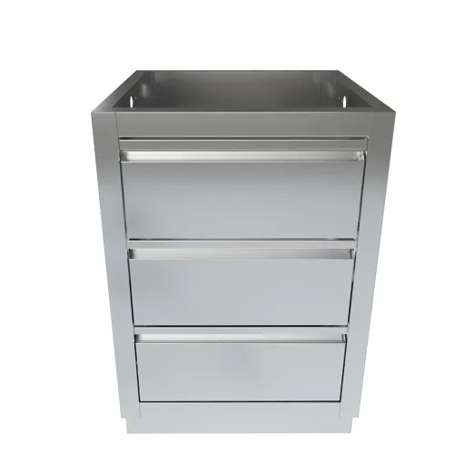 Модульные кухни Тумба универсальная с 2 выдвижными ящиками и фальш-панелью 860 мм