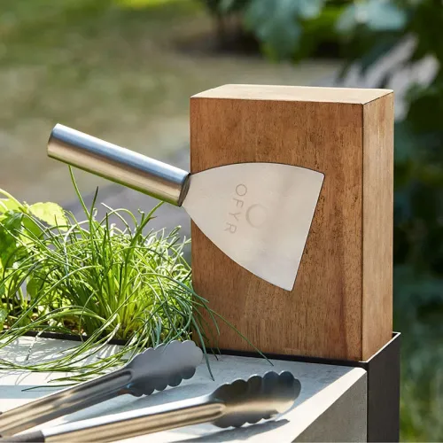 OFYR Classic 100 PRO Дровяной гриль D100 на колесах, черный