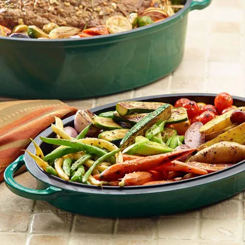 Big Green Egg Голландская духовка (Жаровня) чугунная круглая 4 л