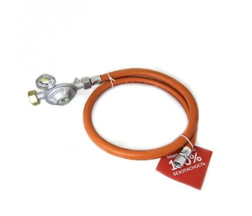 HPC Комплект подключения для газового гриля и BBQ с редуктором IGT - 1/4" - 2 м