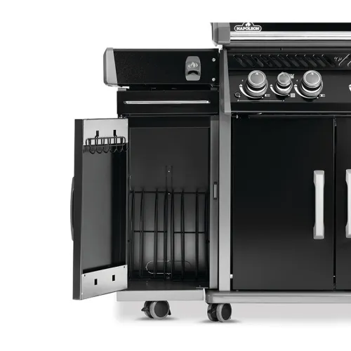 Napoleon Тумба для хранения аксессуаров для грилей Rogue (черная)