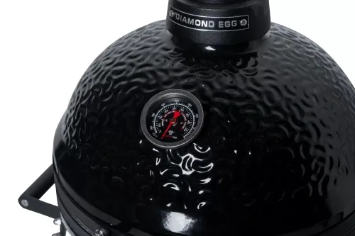 DIAMOND EGG SMART Керамический гриль, 41 см, черный (deep black)