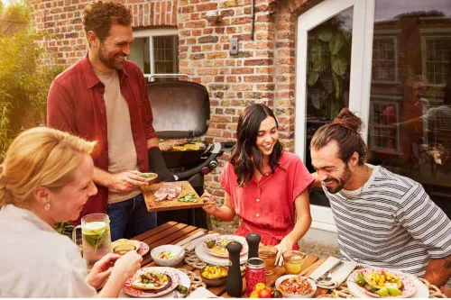 Weber Q-3200N гриль газовый с тележкой премиум-класса