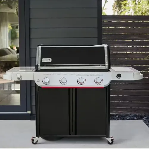 Weber Genesis E-435 газовый гриль, черный (1501261)