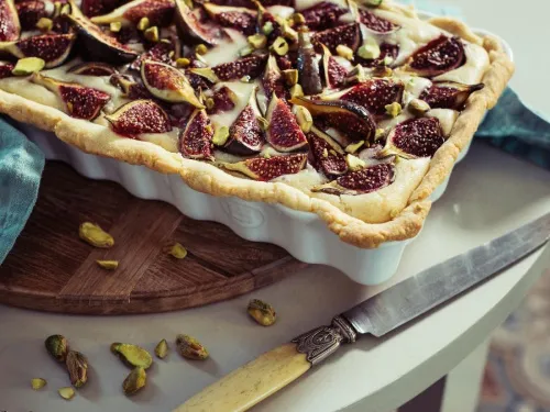 Emile Henry Форма для выпечки пирога прямоугольная 36х15 см, цвет гранат