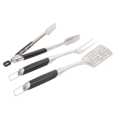 Char-Broil Набор инструментов Medallion Series, 3 шт (лопатка+щипцы+вилка)