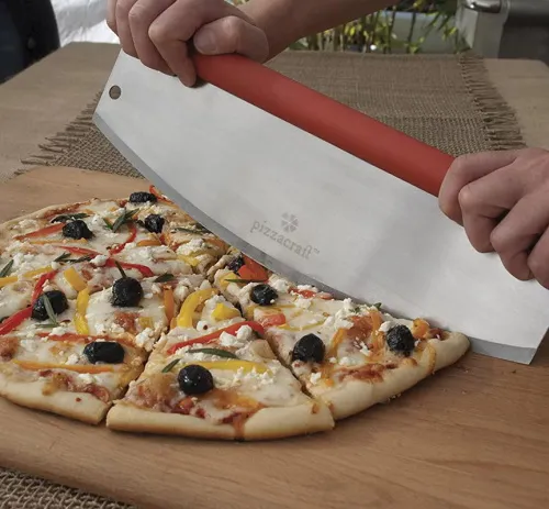 Steven Raichlen Нож для пиццы гильотина Pizza Masters