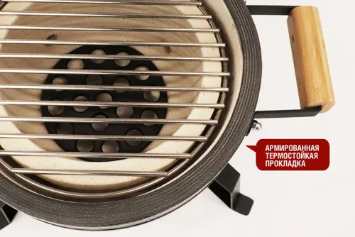 Start Grill PRO SE Керамический гриль, 33 см (13 дюймов), красный