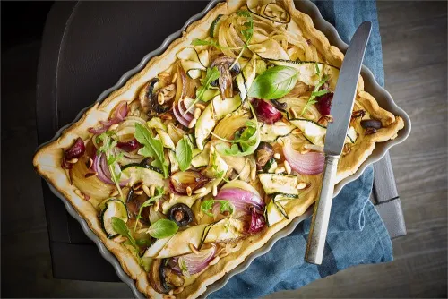 Emile Henry Форма для пирога прямоугольная, 24х34 см цвет: гранат