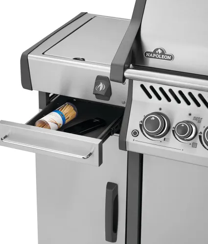 Napoleon Тумба для хранения аксессуаров для грилей Rogue (нерж. сталь)