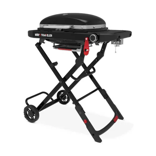 Weber Traveler Compact гриль газовый портативный NEW 2026, черный