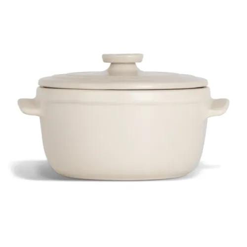 Emile Henry Кокотница для запекания, 0,55л, Solo (цвет опал, базальт)