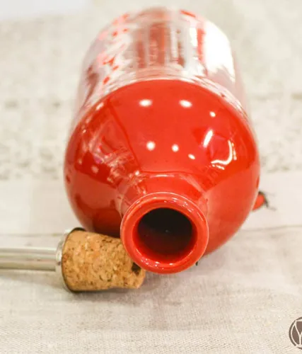 Emile Henry Бутылка для масла и уксуса, цвет: гранат