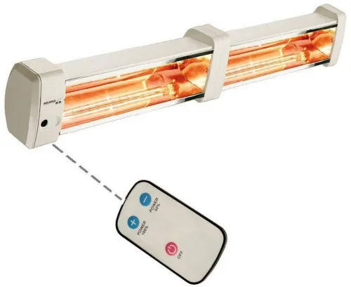 Heliosa Hi Design 88В30T Инфракрасный обогреватель 3000 Вт, белый, с пультом