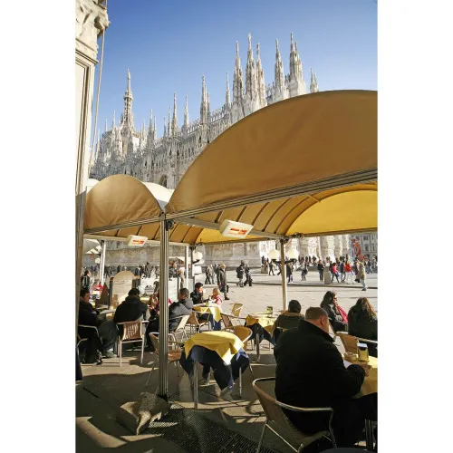 Heliosa Hi Design 55FMOB Инфракрасный обогреватель 2000 Вт, черный