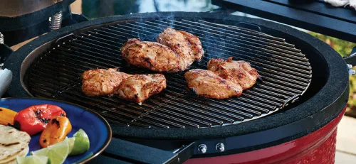 Kamado Joe Big Joe II Red Керамический гриль размер XL стационарный