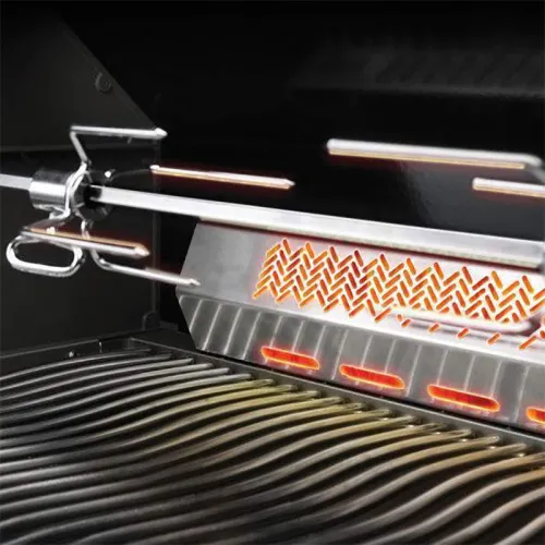 Napoleon Вертел с 2-мя зажимами и электромотором для грилей BIG 38