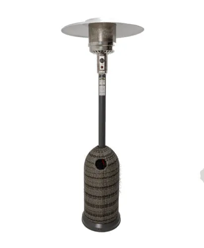 Stalleh (Ställeh) Уличный газовый обогреватель Kotte (Серый Ротанг)