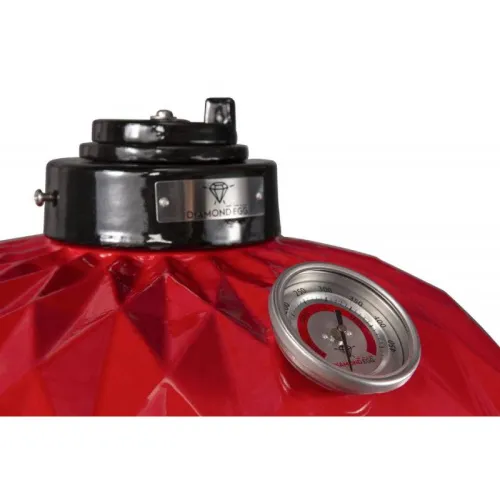 Diamond Egg Керамический гриль, размер XL, красный