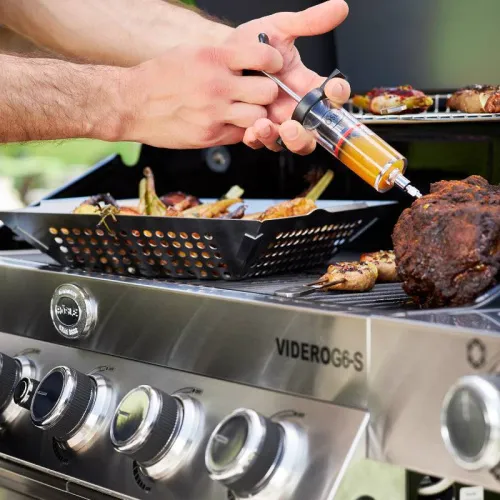 Rosle VIDERO G6-S Гриль газовый (нерж. сталь)