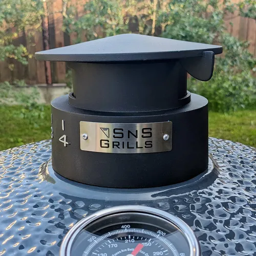 Slow ‘N Sear Deluxe Kamado Gen 2 Керамический гриль 57 см, тёмно-зелёный милитари